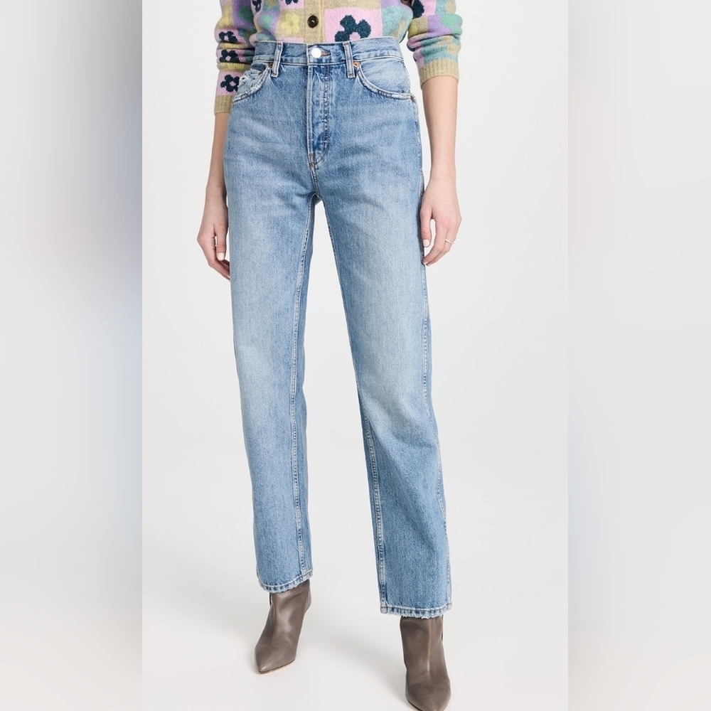 Re/done x Levi's high rise loose jeans size  28 BNWT